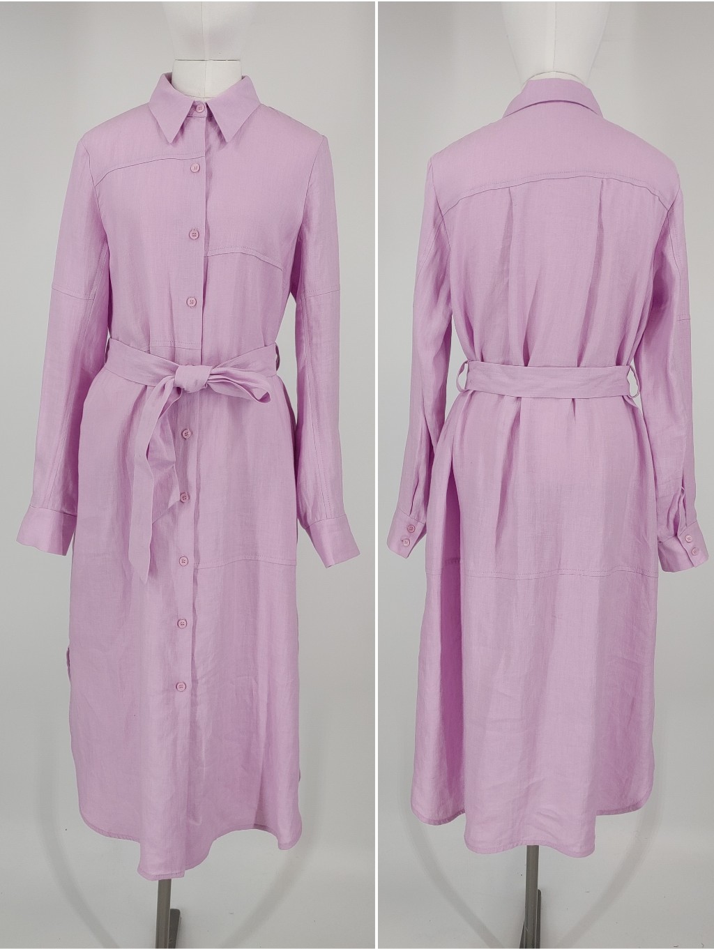 Riani Linen Midi Shirt Dress